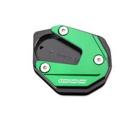 Almohadilla para Caballete Moto Soporte Lateral para Motocicleta, Placa Ampliada, Accesorios para KA&Was&AKI Z 650 800 900 1000 Z900 RS Z1000 SX Z650 2017-2024 2023(Green-1000)