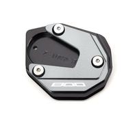 Almohadilla para Caballete Moto Soporte Lateral para Motocicleta, Placa Ampliada, Accesorios para KA&Was&AKI Z 650 800 900 1000 Z900 RS Z1000 SX Z650 2017-2024 2023(Grey-800)