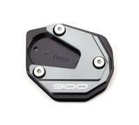 Almohadilla para Caballete Moto Soporte Lateral para Motocicleta, Placa Ampliada, Accesorios para KA&Was&AKI Z 650 800 900 1000 Z900 RS Z1000 SX Z650 2017-2024 2023(Grey-900)