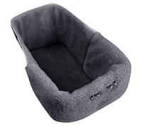 Almohadilla para cochecito de mascotas, alfombrilla de invierno para cochecito de perro, gato, forro magnético para cachorros, gatitos, paseos en coche, caminar, parque, compras, al aire libre