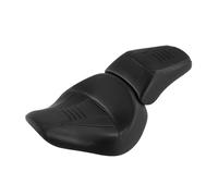 Almohadilla para Conducción Para Fat Boy FLSTF 2007-2017 Para Softail Tren Nocturno Estándar Para FXSTB 2006-2015 Asiento Pasajero Para Conductor Motocicleta(C)