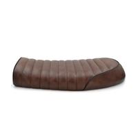 Almohadilla para Conducción Para Serie CL Como CL100 CL125S CL175 CL200 CL350 CL360 CL450 Asiento De Competición Para Motocicleta Scrambler Vintage Plano Silla Pan Retro(Coffee)