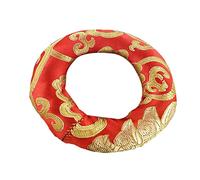 Almohadilla para Cuenco Tibetano de Algodón, 16cm, Nepal | Fijación Estable, para Artistas, Diseño Manual del Templo, Base para Cuenco Sonoro Color Aleatorio