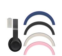 Almohadilla para diadema Beats Solo 4, funda protectora de silicona de repuesto para mayor comodidad y protección contra el sudor, marco de haz antiarañazos para auriculares Solo 4 (azul)