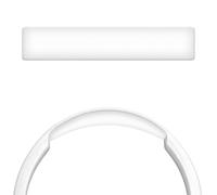 Almohadilla para Diadema de Cuero de proteína Geekria Compatible con JBL Tune 500BT/510BT/520BT/600BT/600BTNC/660NC/670NC/700BT/710BT/720BT/750BT/750BTNC/760NC/770NC (Blanca)