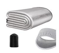 Almohadilla para dormir para acampar | Alfombra de playa aislada lámina de aluminio | Función impermeable Sleeping Mat manta para acampar, almohadillas de la tienda de aislamiento, estera térmica de