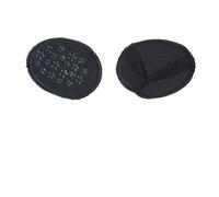 Almohadilla para el antepié Calcomanía para zapatos Inserciones Gel Zapatos de tacón Cojín Antideslizante Tacones altos Medias plantillas Pie Calcetines Relleno Mujeres Accesorios-A-Negro