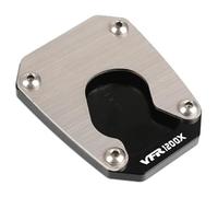 Almohadilla para El Pie del Caballete Lateral De La Motocicleta para HO&NDA VFR1200X VFR 1200X VFR800X 1200 Placa De Pata De Cabra Almohadilla CNC(X-2)
