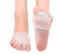 Almohadilla para el Pulgar, Separadores de Gel para los Dedos del Pie Y Corrector de Juanetes con Almohadillas Metatarsianas, Cojín para el Antepié, Previene los Callos para Hombres