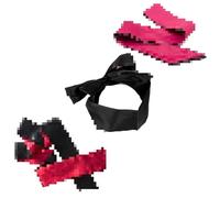 Almohadilla para los ojos, 3 unidades de seda satinada, máscara de ojos para juegos de dormir, cubierta de ojos, máscara de damasco para dormir, regalo de San Valentín (tamaño: 3)