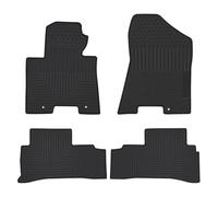 Almohadilla para los pies para Hyundai para Tucson 2016-2021 Front Rear Car Liner Carpet All Weather Black Floor Mats