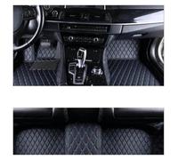 Almohadilla para los pies para Hyundai para Tucson L NX4 2022 2023 2024 Funda Equipaje Alfombra Forro Impermeable Almohadilla Piso Bandeja Espacio Trasera Maletero(Azul Negro)