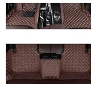 Almohadilla para los pies para Hyundai para Tucson L NX4 2022 2023 2024 Funda Equipaje Alfombra Forro Impermeable Almohadilla Piso Bandeja Espacio Trasera Maletero(Chocolate)
