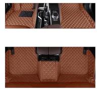 Almohadilla para los pies para Hyundai para Tucson L NX4 2022 2023 2024 Funda Equipaje Alfombra Forro Impermeable Almohadilla Piso Bandeja Espacio Trasera Maletero(MARRÓN)