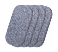 Almohadilla para Muebles, Resistente a la abrasión, Gray | Almohadillas para muebles, 4 unidades, fieltros extragruesos, antideslizantes, resistentes a los arañazos,