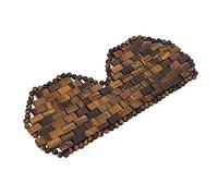 Almohadilla para Ojos de Piedra Natural, Reduce los Poros, Promueve el Drenaje Linfático, Almohadilla para Ojos de Jade, Alivia la Fatiga para el Uso Diario(#3)