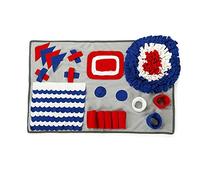 Almohadilla para olfatear Mascotas, Alfombrilla para Columpios para Perros,para Morder Alfombra de Juego Entrenar Habilidades Naturales de Forraje Estera de Alimentación Nosework Blanket,(50×75 CM)