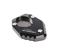 Almohadilla para Pata de Cabra Motocicleta Motocicleta CNC Pie Lateral Soporte Extensión Pata De Cabra Placa Ampliadora Accesorios para Kawasaki VERSYS 650 2015-2020 2021 (Color : Titanium)
