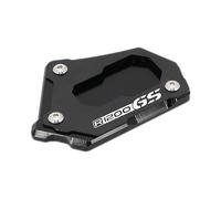 Almohadilla para pata de cabra Para BMW para R1250GS para R 1200 GS LC ADV para aventura R 1250 GS Almohadilla de pata cabra para motocicleta Side Stand Extension Kickstand 2013-2020 ( Color : Negro ,