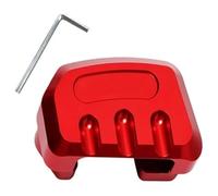 Almohadilla para Pata De Cabra para FORZA350 para NSS350 2023 Almohadilla Caballete Lateral Motocicleta Ampliación Pie CNC Extensión Cabra Soporte Motocicleta(B-Red 350)