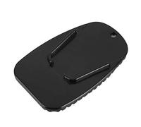 Almohadilla para pata de cabra para motocicleta, Yosoo extensor universal para pata de cabra soporte lateral para pie placa de extensión placa de soporte para estacionamiento al aire libre en terrenos