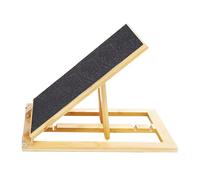 Almohadilla para perros para clavos para el cuidado de la garra | Diseño de madera plegable | Ayuda de aseo para mascotas para cachorros y personas mayores | Apoyo para la salud de la pata | Suministr