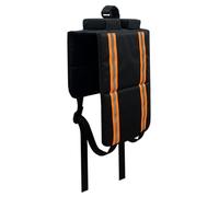 Almohadilla para portón Trasero de Bicicleta, Tela Oxford Negra, Almohadilla para portón Trasero de Bicicleta y camión, Cubierta Protectora antiarañazos con Correas seguras y Bolsillo, camión