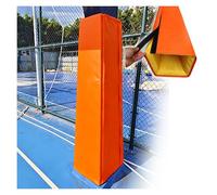 Almohadilla para Poste de Baloncesto Acolchado For Aro De Baloncesto For Poste Cuadrado, Base De Seguridad Plana De 180 Cm De Alto For Postes De Baloncesto(Orange,7"x7"/17.8x17.8cm)