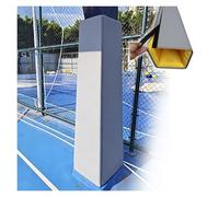 Almohadilla para Poste de Baloncesto Acolchado For Aro De Baloncesto For Poste Cuadrado, Base De Seguridad Plana De 180 Cm De Alto For Postes De Baloncesto(Gray,7"x7"/17.8x17.8cm)