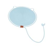 Almohadilla para rascar de cuerda trenzada + almohadilla para dormir 2 en 1, cuerda de algodón, material resistente, juguete natural y cómodo S3R6