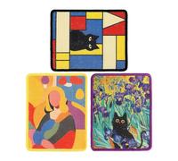 Almohadilla para rascar Gatos, colocación versátil, 3 Piezas, Protector de Muebles de sisal, Suministros para Mascotas, fácil aplicación, para Garra de molienda de, hogar, apartamento, Sala de