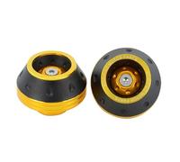 Almohadilla para rueda de scooter, deslizadores de marco de horquilla delantera para motocicleta, protección contra caídas, protección de choque de rueda de metal, accesorios de absorción de golpes