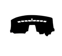 Almohadilla Para Salpicadero Para Chevy Para Sonic Para Aveo 2010-2015 Cubierta Para Tablero Automóvil Tapete Parasol Almohadilla Antideslizante Accesorios(Black sideRHD)