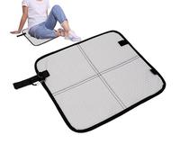 Almohadilla para sentarse, accesorio ligero de camping para mochileros, tapete de senderismo al aire libre, ultra compacto con clip de mosquetón, espuma de celda cerrada plegable, equipo aislado