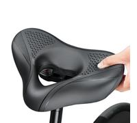 Almohadilla para Sillín De Ciclismo - para Todo Clima Antideslizante Ancho - Almohadilla De Asiento De Ciclismo con Hueco - para Mujeres Hombres Entusiastas del Deporte Montaña Urbano