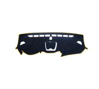 Almohadilla Para Tablero Para Hyundai Para Santa Fe 2013-2018 DM IX45 Cubierta Del Salpicadero Coche Evitar La Almohadilla De Luz Panel Instrumentos Alfombras(Brown With Audio)