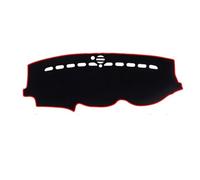 Almohadilla Para Tablero Para Jeep Para Grand Para Cherokee WK2 2011-2020 Cubierta Salpicadero Almohadilla Evitar Parasol Alfombras Anti-UV Alfombrilla Antideslizante(Right Hand Red Edge)