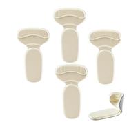 Almohadilla para Talón de Calzado,2 Pares Antideslizantes Autoadhesivas Forma De T - Forros Amortiguadores para Talón - para Mujeres Hombres Tacones Botines Zapatillas Deportivas, Previene la Fricción