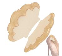 Almohadilla para talón para zapatos demasiado grandes, almohadilla para el talón para zapatos de mujer, 1 par de protectores de talón para zapatos | Asas suaves para el talón, protector de talón