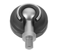 Almohadilla para Trípode de 45mm Tornillo 3/8 y Goma | Monturas de Telescopio y Cámara, Rotación 360°, Aleación de Aluminio, Antideslizante, Uso Exterior