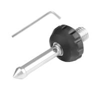 Almohadilla para trípode de acero inoxidable y patas antideslizantes, 1 unidad para soportes roscados de 3/8 pulgadas, intercambiables, doble propósito