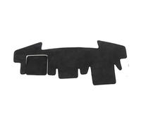 Almohadilla Parasol Alfombrilla Protectora para Salpicadero Coche para Daihatsu Taft Serie 900 2020-2024 Interiores Fundas Salpicadero(RHD Black)