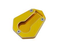 Almohadilla Pata Lateral Compatible Con Benelli Para BJ600 Para 502C Motocicleta Pie Soporte Lateral Placa Soporte Ampliación Soporte Accesorios Extensión(Yellow)