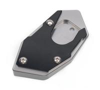 Almohadilla Pata Lateral Compatible Con CB650R Para CBR650R 2019-2023 Soporte Motocicleta Soporte Lateral Extensión Almohadilla Placa Soporte Ampliar(Gray)
