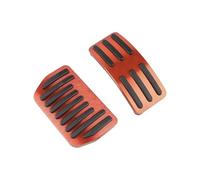 Almohadilla Pedal Coche Para Geely Monjaro Manjaro 2022 2023, Cubierta De Freno De Goma Antideslizante Acero Inoxidable Cubierta Pedal Coche(Red)