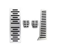 Almohadilla pedal freno Pedales De Coche Cubierta De Pedal Freno Gas Reposapiés LHD Para Seat Para Altea Para León Para Toledo(MT with Rest)