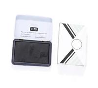 Almohadilla profesional de secado rápido para sellos de tinta a base de aceite, almohadilla de sello para documentos financieros, cheques, contratos, suministros de oficina, documentos financieros