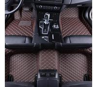 Almohadilla Protección para Nissan para Navara para Frontier NP300 para D23 2015-2024 Alfombrillas para El Suelo del Coche Alfombras Alfombrillas Coche(LHD-Coffee)