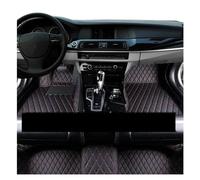 Almohadilla Protección para Toyota para Crown S180 2003-2005 2006 2007 2008 2009 Alfombrillas para El Suelo del Coche Alfombras Juego Completo Alfombrillas Coche(LHD Black Red)