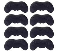 Almohadilla Protector Talon Almohadillas de talón extraíbles para zapatos, el parche en el talón reducirá la fricción entre el zapato y el talón, protegiendo la piel (Color : Black, Size : 20pcs-thi